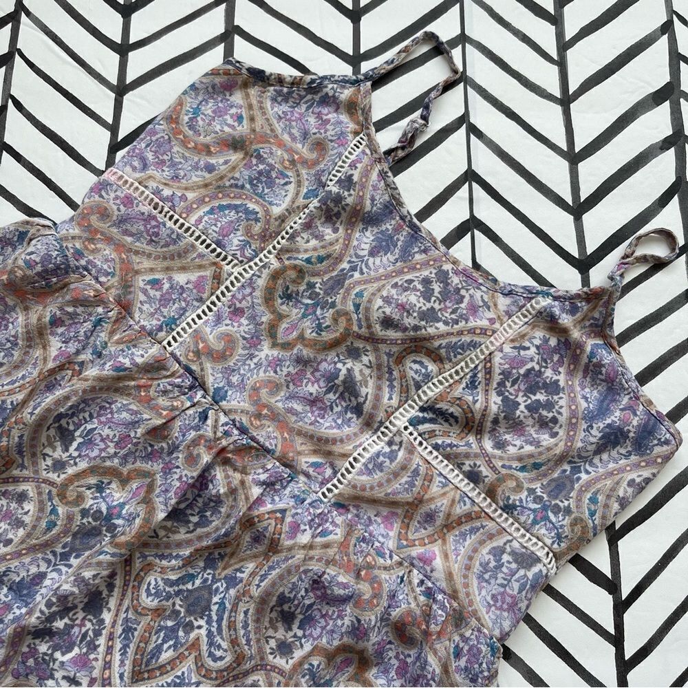 Dry Goods // LA Hearts Pastel Lace Tank Dress